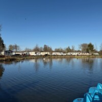 Haggerston Castle lake view
