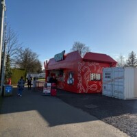 Haggerston Castle bike hire and Chinese takeaway